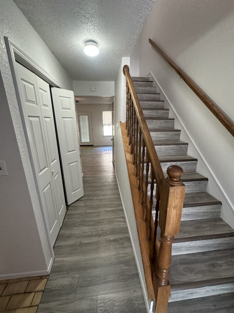 Example Staircase to Upstairs