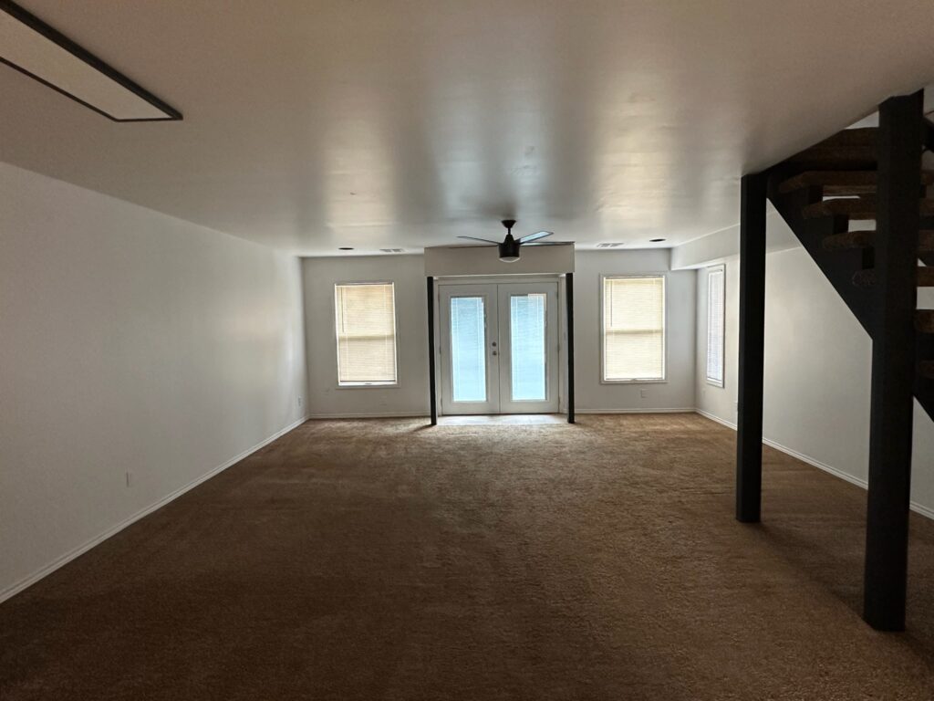 Example Living (One-bedroom Townhome)